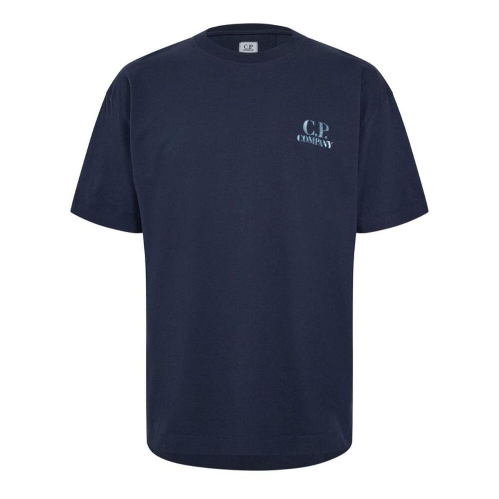 C.P. Company Mens 30/1 Jersey T-Shirt / Blue